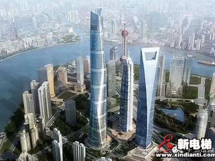"上海中心"完工獲建筑"奧斯卡" 高速電梯:55秒直達(dá)119層