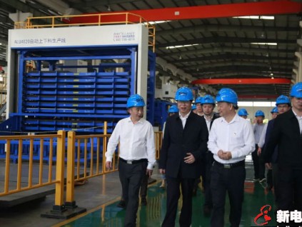 森赫電梯迎湖州市委副書記、市長錢三雄一行蒞臨考察調(diào)研
