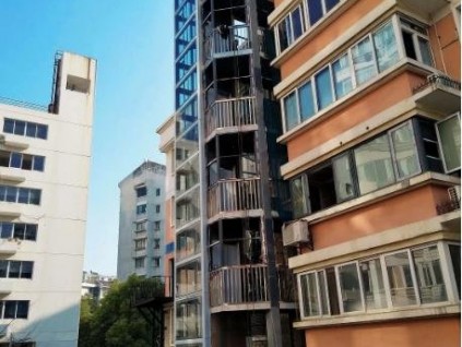 西繼迅達丨寧波云石街45號舊樓加裝電梯