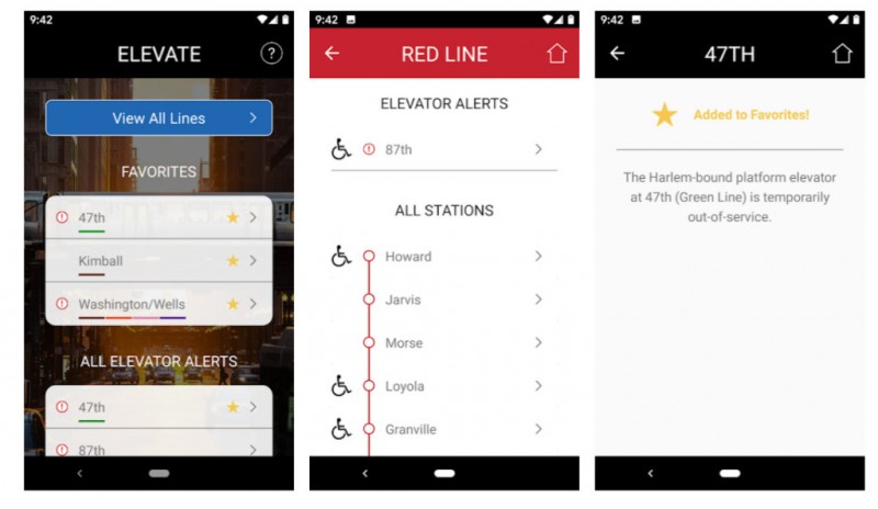 美國學(xué)生課程項(xiàng)目開發(fā)帶有運(yùn)輸系統(tǒng)內(nèi)電梯故障預(yù)警功能的手機(jī)APP