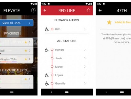 美國學(xué)生課程項目開發(fā)帶有運輸系統(tǒng)內(nèi)電梯故障預(yù)警功能的手機APP