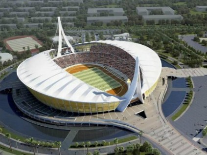 康力電梯服務中國援柬埔寨國家體育場