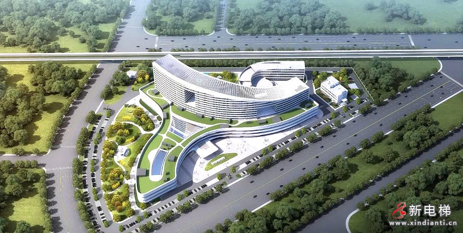 又一座三甲醫(yī)院！康力電梯賦能哈爾濱市第四醫(yī)院新院區(qū)(圖3)