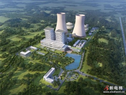 助力國家能源建設(shè) | 康力KLKX消防電梯鼎力支持國能岳陽電廠新建工程首次并網(wǎng)