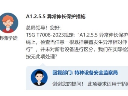 總局丨23版新檢規(guī)關于包覆帶異常伸長保護措施規(guī)定