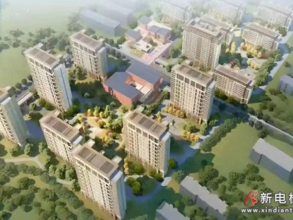 中電建保定城市更新項目@59臺康力電梯